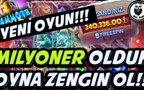 Zengin Eden Oyun Milyoner Olduk!!! l Mammoth Gold Megaways #slot #casino #slotoyunları