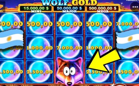 ¡MI ESTRATEGIA PARA GANAR EN WOLF GOLD! CASINO ONLINE PARA ARGENTINOS / CASINO ONLINE MERCADO PAGO