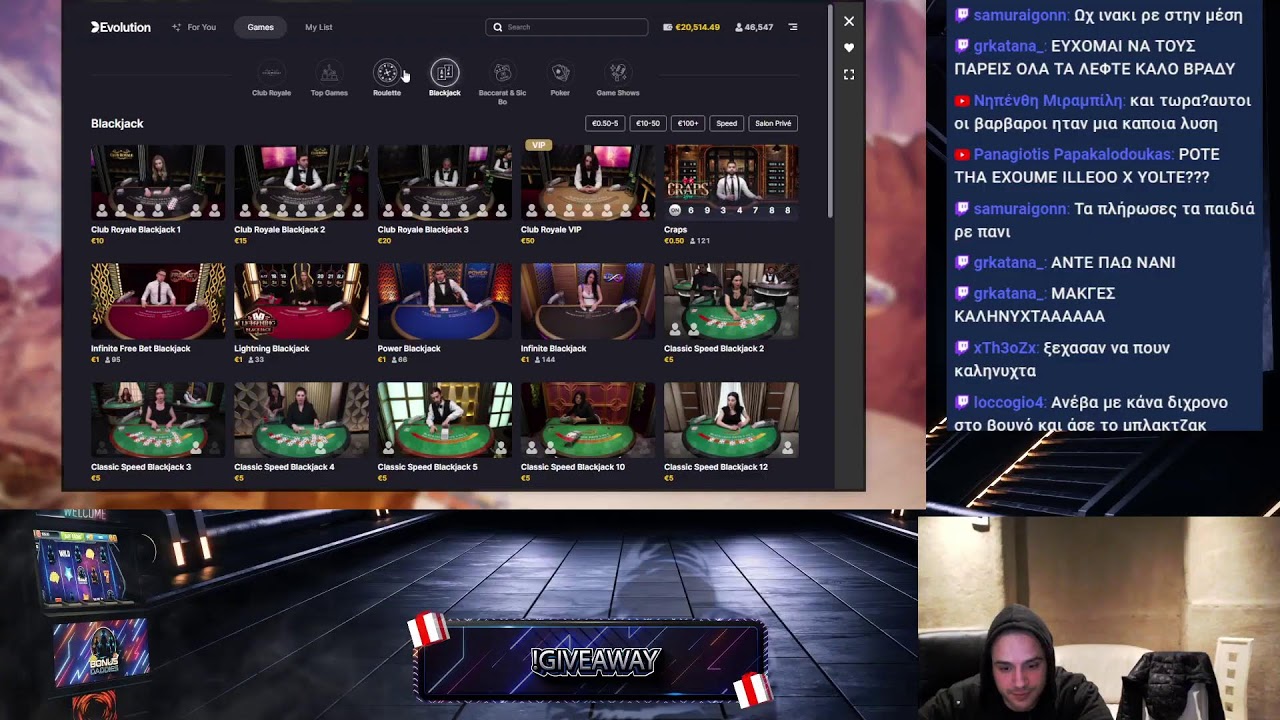 21+ Live Φρουτάκια | ILLEOO- SLOTS-TROXOI-LIVE CASINO!!! | !site