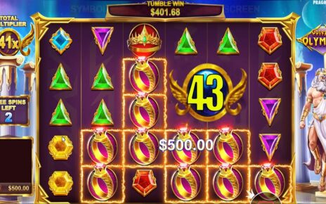 43X GATES OF OLYMPUS? HIT10 RINGS BIG CASINO WIN BONUS BUY ONLINE SLOT GAME