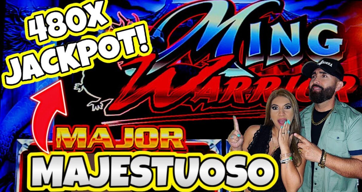 ? 480X MAJESTUOSO MAJOR JACKPOT MING WARRIOR ! HARD stone CASINO REVENTO !