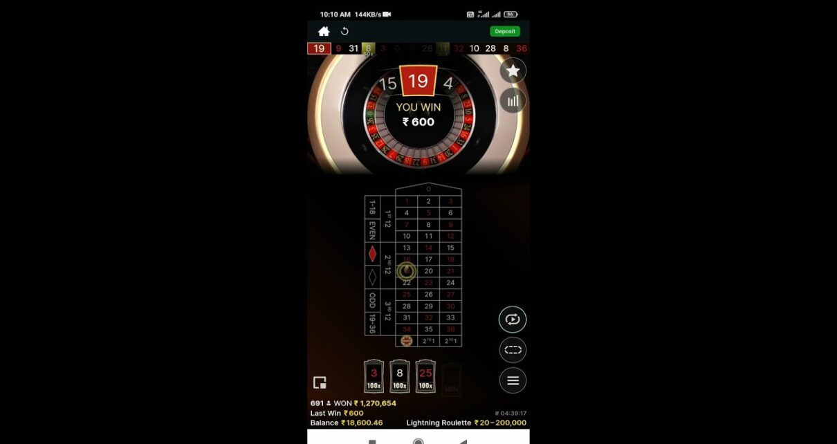 600 Rs. Online casino। How to play roulette for fun। Roulette strategy। Online gambling casino।