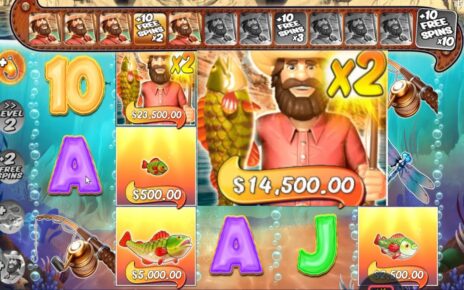 BIG BASS SPLASH – BIG WIN WITH 2X and 3X multiplier – ONLINE CASINO BONUS BUY