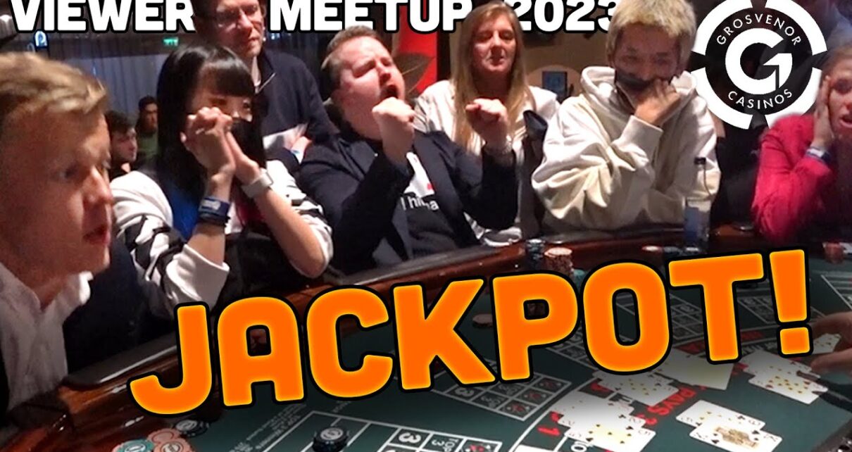 BIG Blackjack Win – London Viewer Meetup in Grosvenor Casino Bayswater 2023