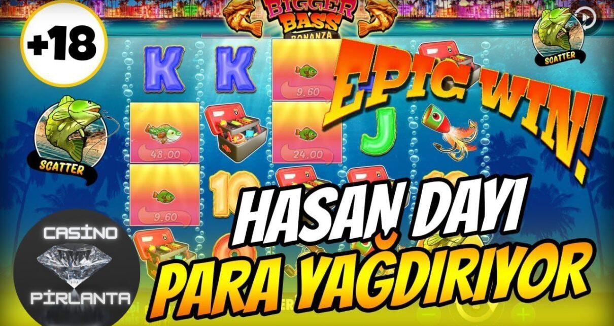 BİGGER BASS BONANZA Balıkçı’ya Büyük Vurgun 10 Katı Kazanç  #casino #slotoyunları #biggerbassbonanza