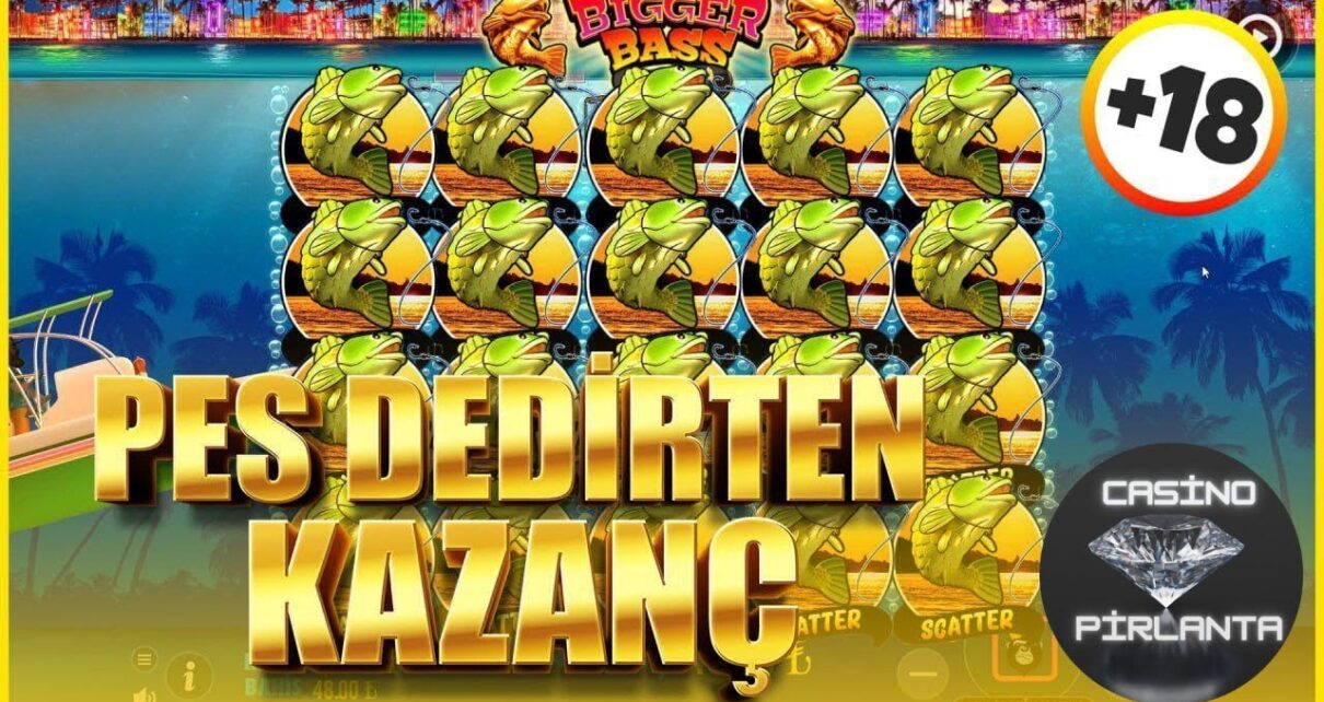 BİGGER BASS BONANZA Büyük Kasa Yüksek Kazanç Risk İçerirı