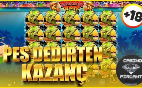 BİGGER BASS BONANZA Büyük Kasa Yüksek Kazanç Risk İçerir  #casino #slotoyunları #biggerbassbonanza