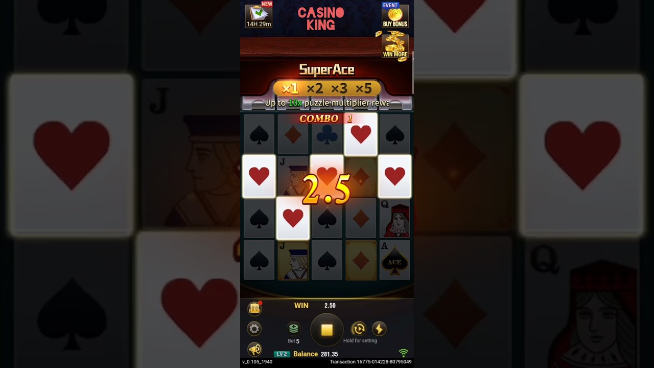 Barya Barya kay Ace #rich9 #superace #playresponsibly #onlinecasino