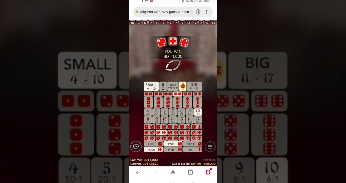 Big Win Sic Bo ????? Casino