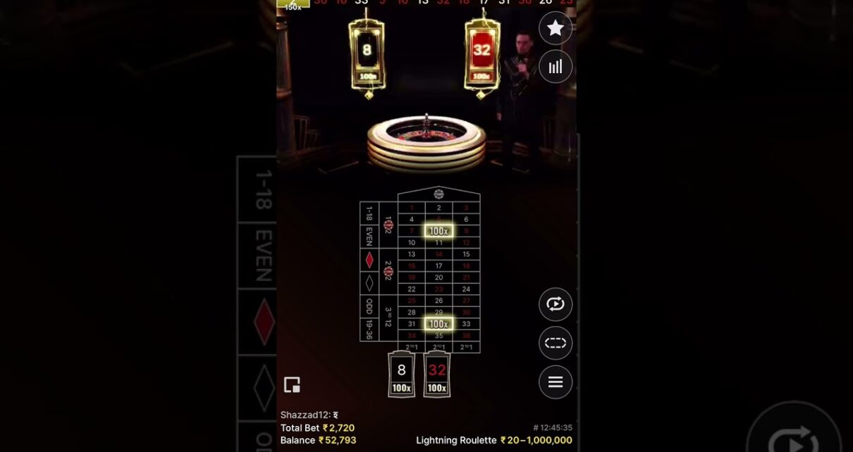 Big win in lightning roulette #casino #roulette #onlinecasino #lasvegas #shorts #daily #lightning