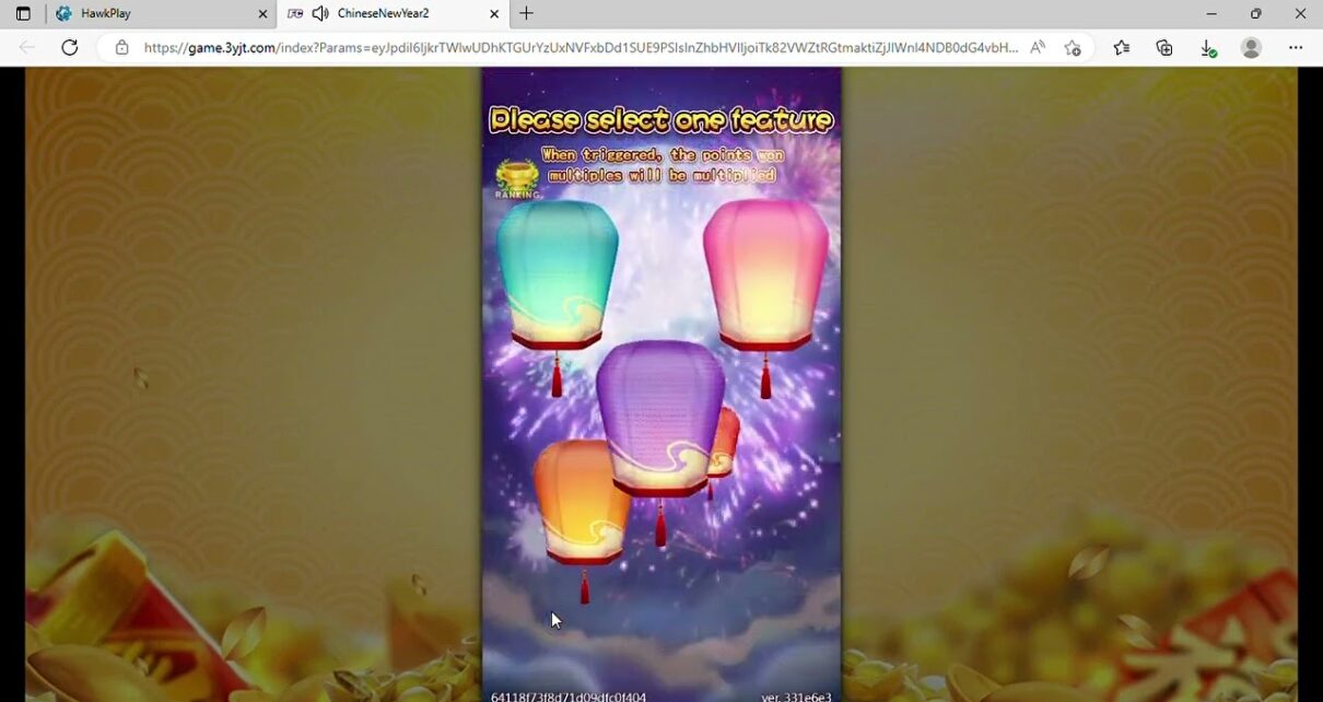 Chinese New Year2 Hawkplay online…