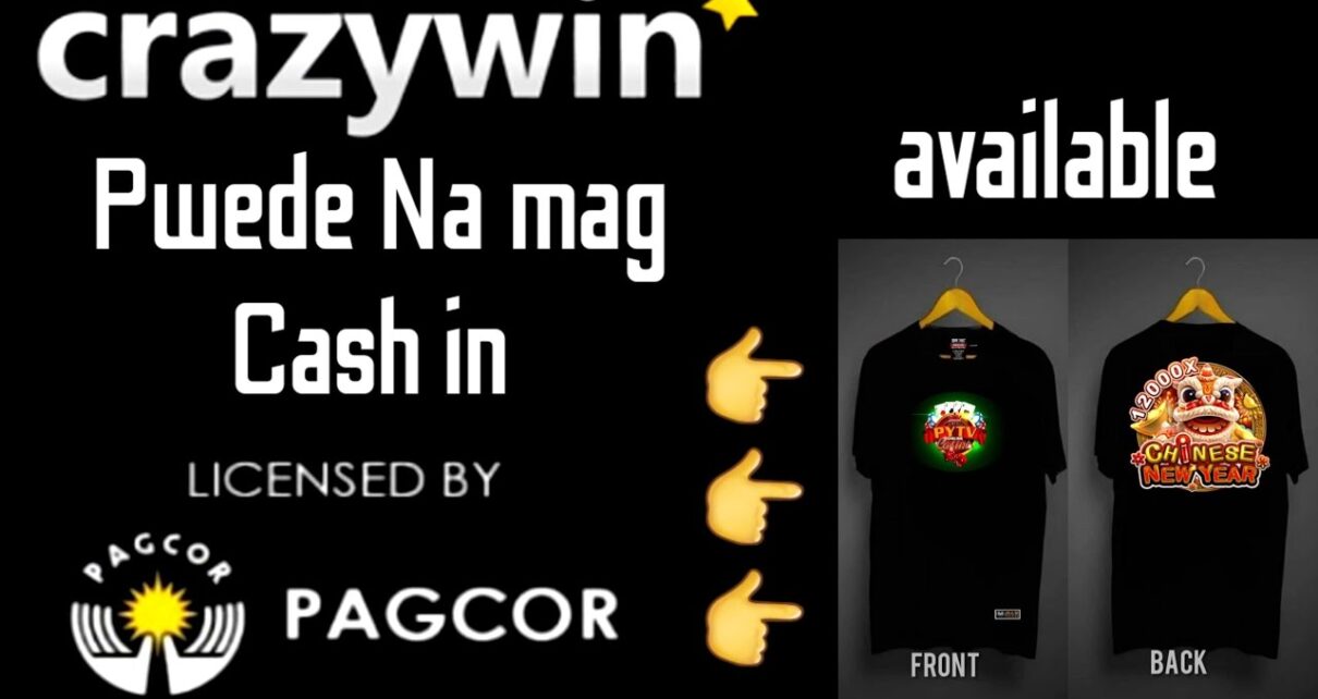 Crazywin Online Casino License By Pagcor Game Na#crazywin