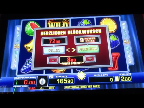 Der Tägliche Wahnsinn in Deutschlands Spielhallen! Zocken bis 4€ Fach! powerfulness SPINS & FREISPIELE!