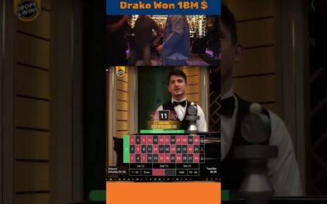 Drake Broke Online Casino and won Million #drake #gambling #casino #slots #cryptogames