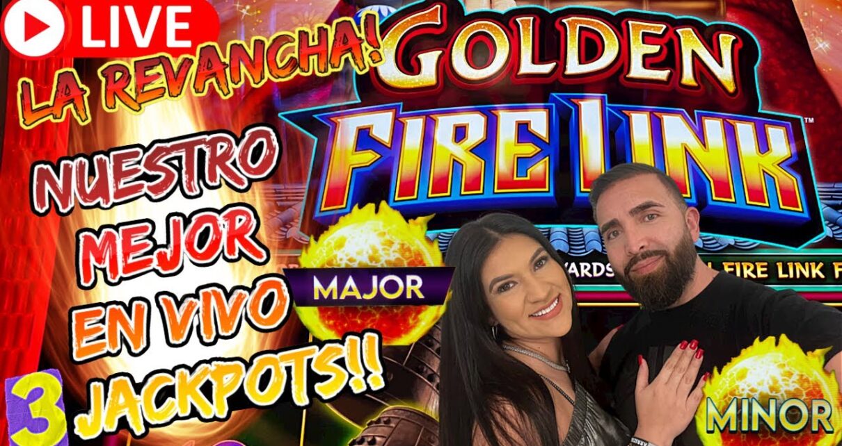 ? EN VIVO 3 JACKPOTS! GANAMOS MÁS SE 00 DOLARES EN EL CASINO!! LA REVANCHA!!