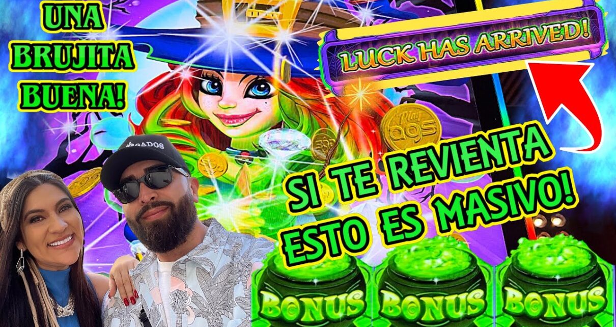 ?‍♀️ ESTA BRUJITA ES MUY BUENA PARA EL CASINO ! LA SUERTE LLEGÓ A MI !