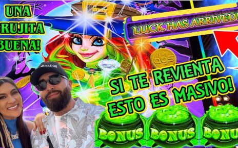 ?‍♀️ ESTA BRUJITA ES MUY BUENA PARA EL CASINO ! LA SUERTE LLEGÓ A MI !