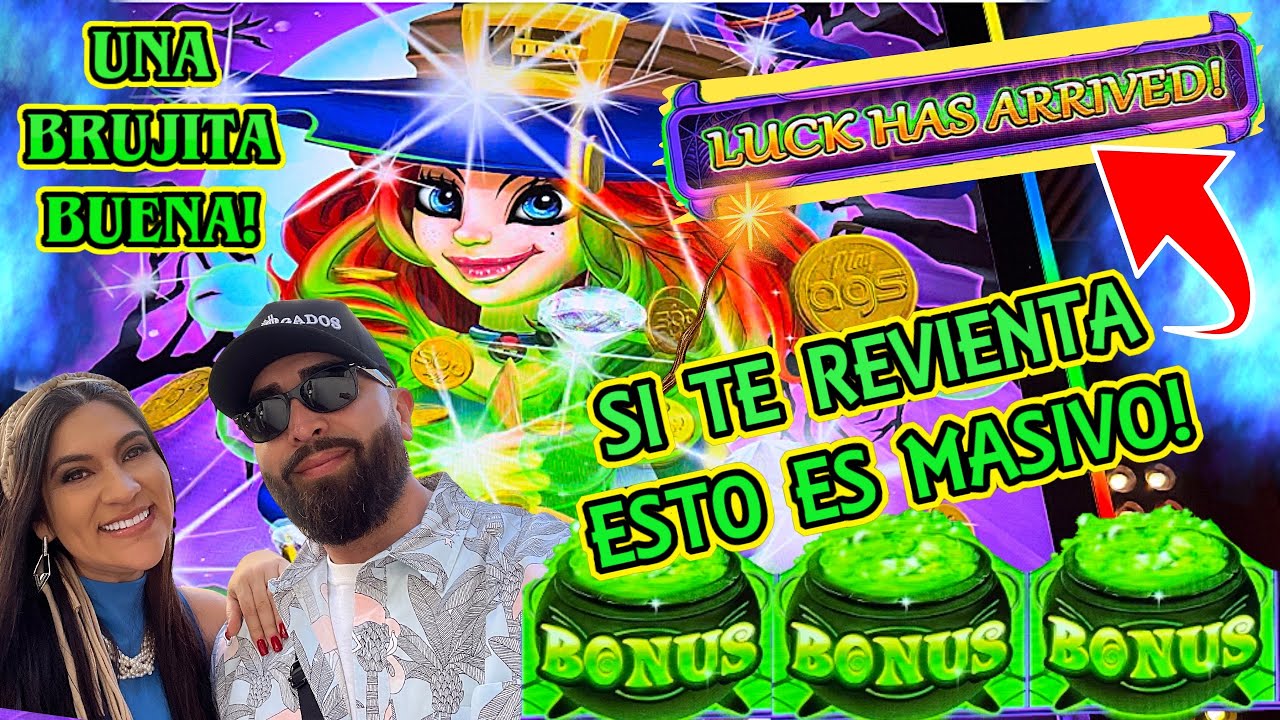 ?‍♀️ ESTA BRUJITA ES MUY BUENA PARA EL CASINO ! LA SUERTE LLEGÓ A MI !