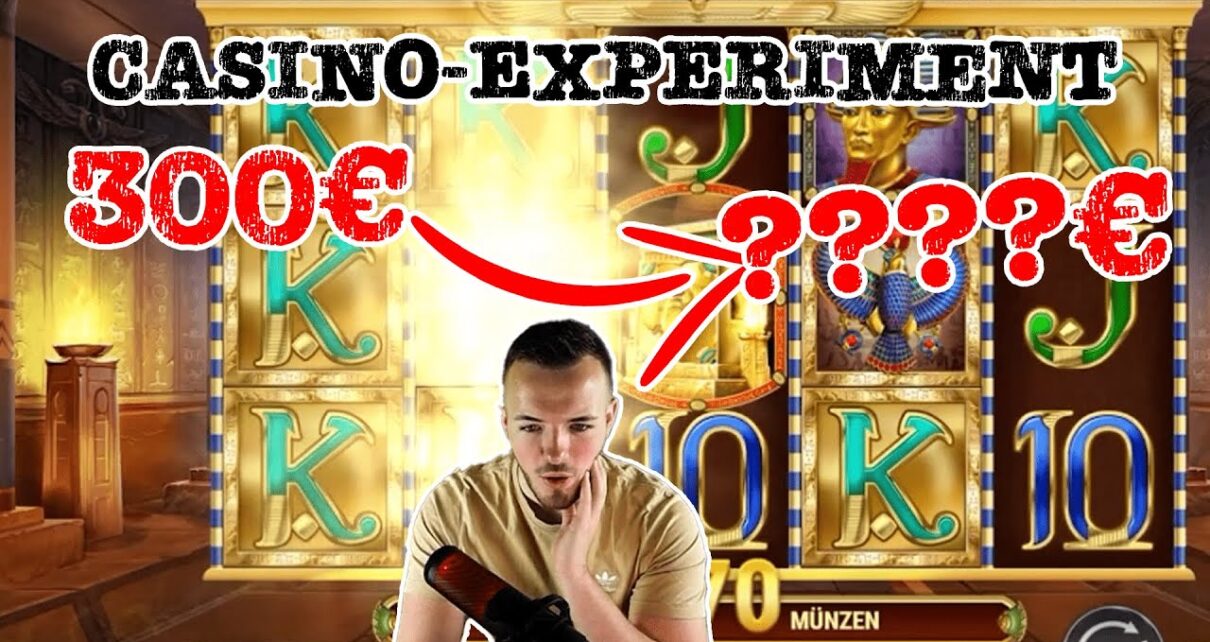 Experiment: Wie weit kommen wir mit 300€ im Online Casino?? – Online Casino Deutsch 2021