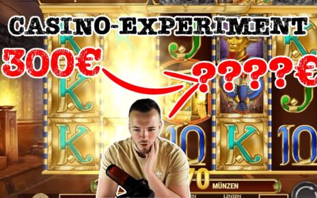 Experiment: Wie weit kommen wir mit 300€ im Online Casino?? – Online Casino Deutsch 2021