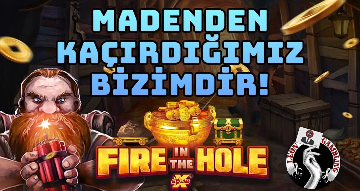 ?#FireInTheHole’da Dinamitleri Tam Yerine Yerleştirdik! – Leon Gambling 2 #slot #casino #nolimitcity