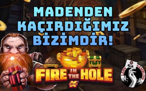 ?#FireInTheHole’da Dinamitleri Tam Yerine Yerleştirdik! – Leon Gambling 2 #slot #casino #nolimitcity