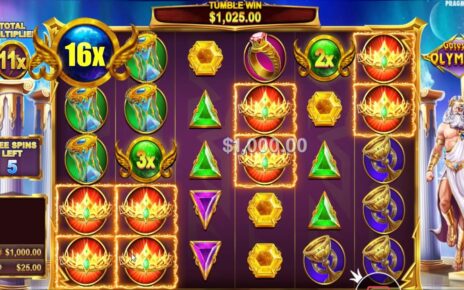 GATES OF OLYMPUS – HIT CROWNS with 16 multiplier – bonus buy ONLINE CASINO