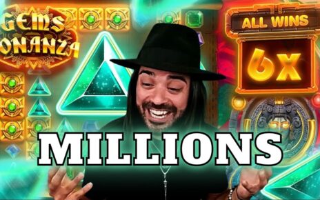 GEMS BONANZA & to a greater extent than ONLINE SLOTS BIG WINS!! ONLINE CASINO, AYEEZEE, ROSHTEIN