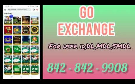 GOEXCHANGE | GOEXCH9 | ONLINE CASINO ID , FOR ANY QUERY- 8428429908