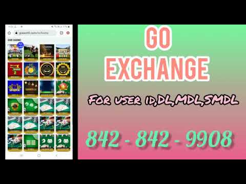 GOEXCHANGE | GOEXCH9 | ONLINE CASINO ID , FOR ANY QUERY- 8428429908