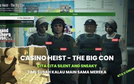 GTA V ONLINE CASINO HEIST – THE BIG CON FULL VIDEO | ASMR TANPA POLUSI DISCORD |