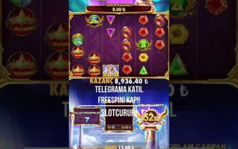 Gates of Olympus / 50x’i Aldık katlayarak devam ettik!! #jackpot #slot #casino #shorts #maxwin