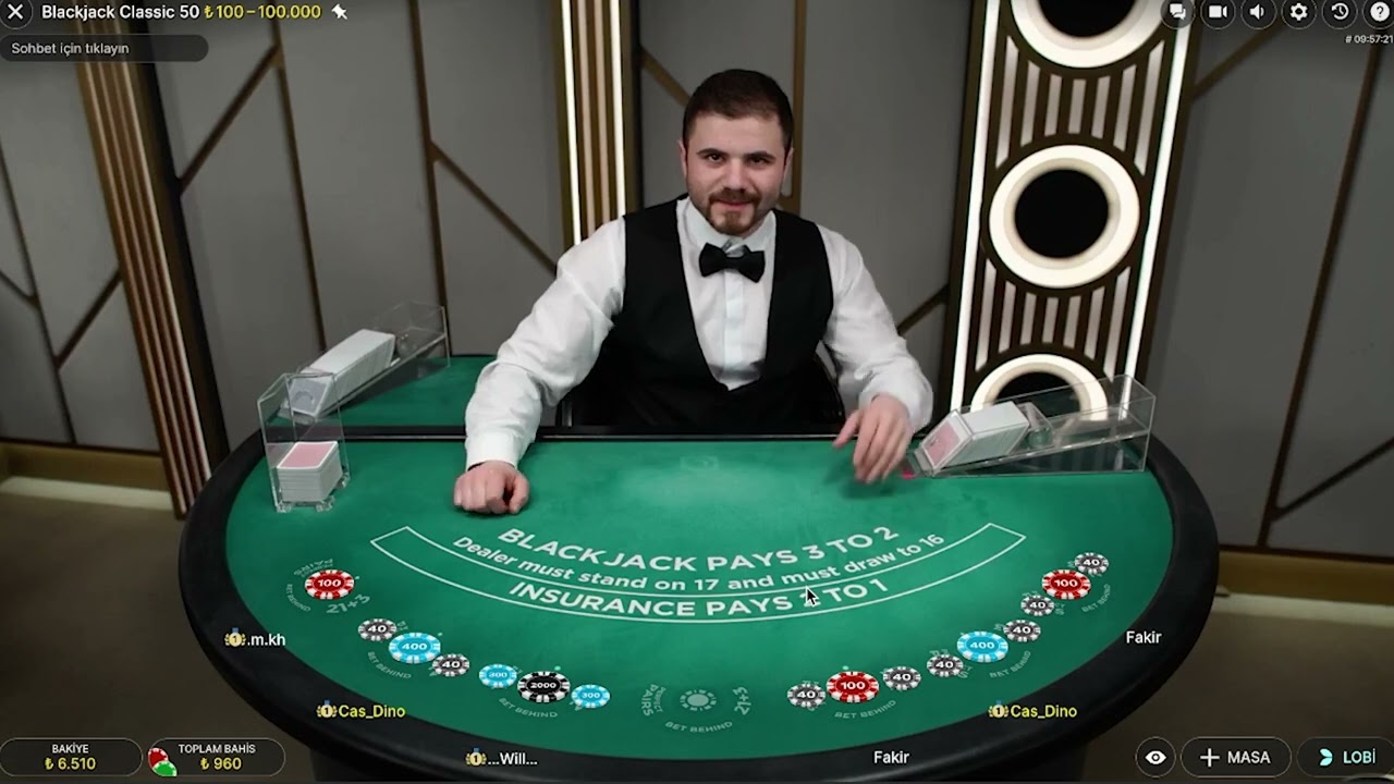 Günlük BlackJack Serisi Bölüm - #65 Mavi Masa mı Yeşil Masa mı? #blackjack