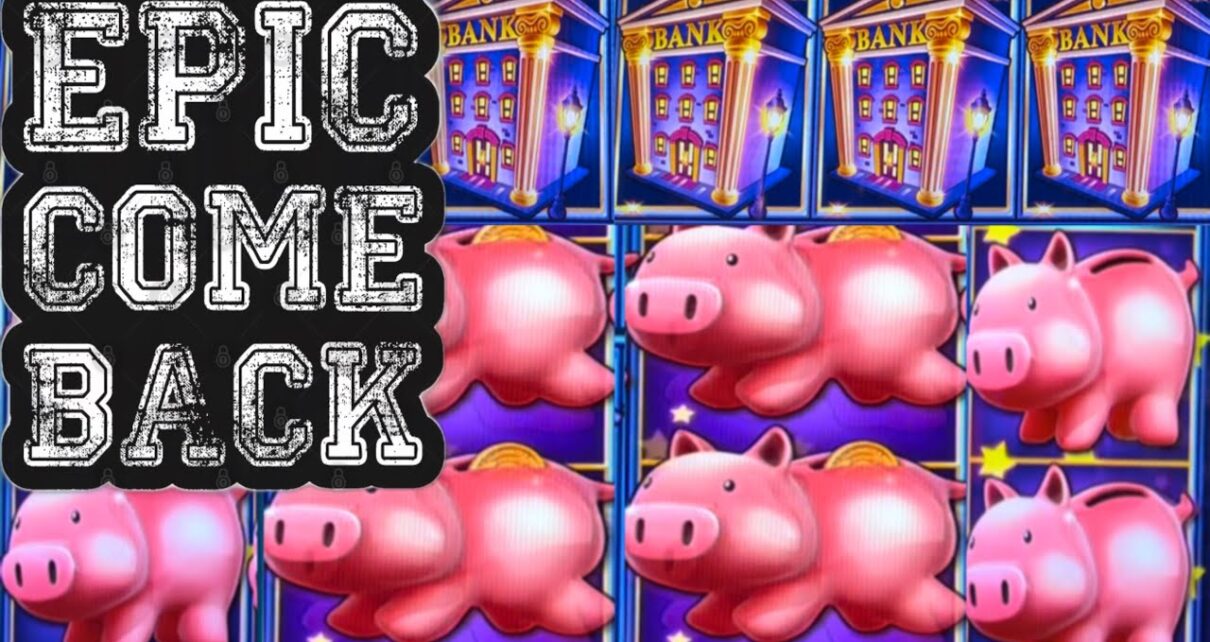 HIGH LIMIT PIGGY BANKIN NICE COMEBACK in Las Vegas #trending #slots #casino #highlimit