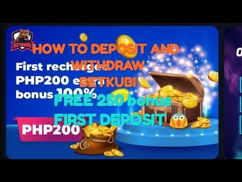 HOW TO DEPOSIT AND WITHDRAW BETKUBI ONLINE CASINO FIRST DEPOSIT 250BUNOS MULA SA BETKUBI ??HOW