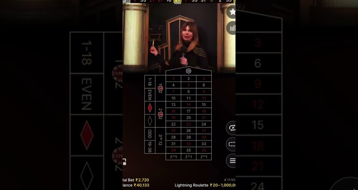 How to win in lightning roulette