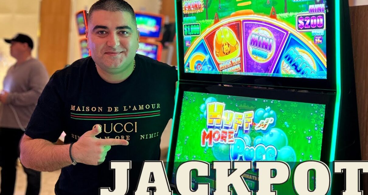 JACKPOT HANDPAY On Huff N to a greater extent than Puff – Casino Big Wins