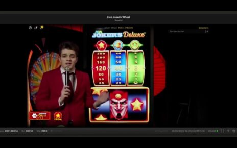 Joker’s Wheel Live Online Casino Video, lucky winning x120 times in 2d bet.