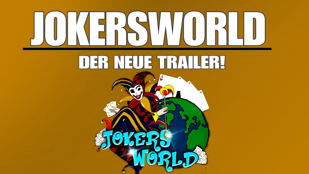 Trailer chính thức của JokersWorld! ?Sòng bạc trực tuyến [GER/ENG] [18+] ?Jokersworld