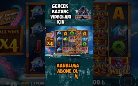 KRAKEN ? WİLD YAĞMURU GÜZEL ÖDEME! ? #fruitparty  #slotoyunları #slot #casino