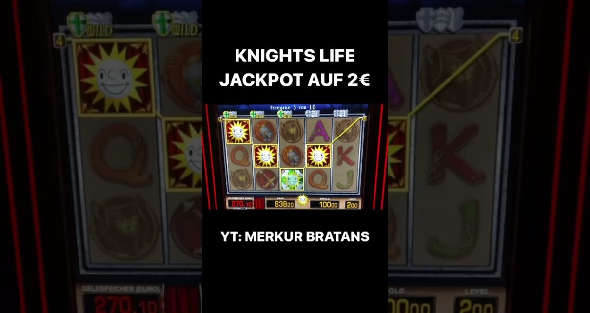 Knights Life Mega Jackpot? auf 2€ Merkur Magie Casino Spielothek Novoline Spielbank Spielhalle