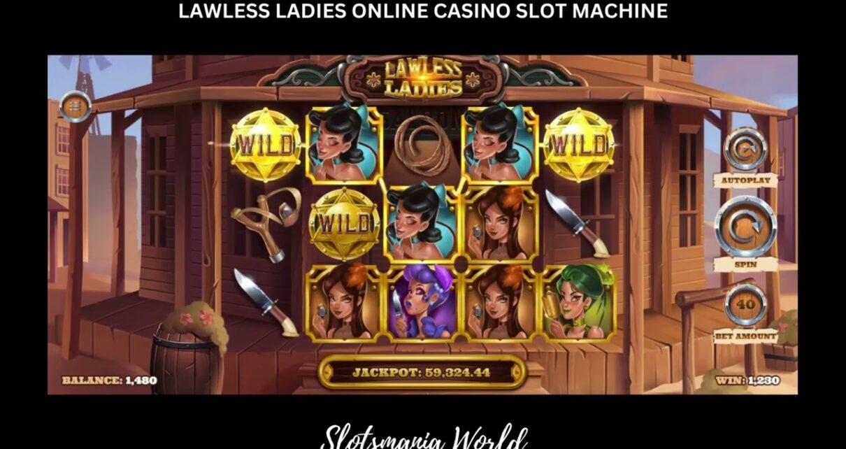 [LAWLESS LADIES ONLINE CASINO SLOT MACHINE] Big Win $3,550 Plus Multiple Wins & Bonus Rounds!