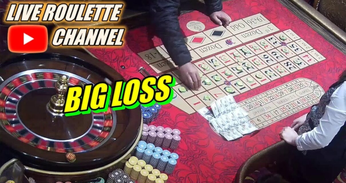 ? LIVE ROULETTE | ? BIG LOSS ? In Las Vegas Casino ? Exclusive ✅ 2023-03-20