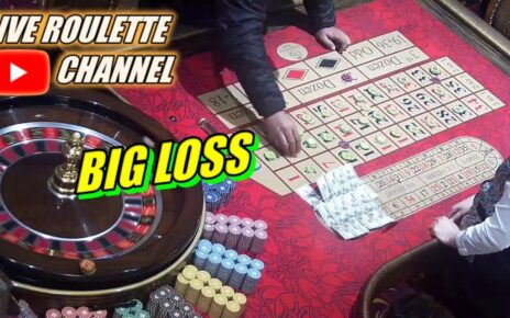 ? LIVE ROULETTE | ? BIG LOSS ? In Las Vegas Casino ? Exclusive ✅ 2023-03-20