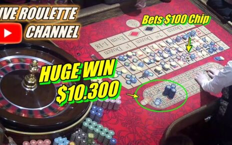 ? LIVE ROULETTE | ? HUGE WIN ? 0 Chips Bets In Las Vegas Casino ? Hot Play Exclusive ✅ 2023-03-11