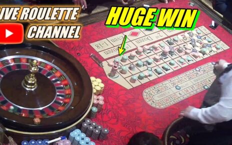 ?LIVE ROULETTE | ? HUGE WIN ? In Casino Las Vegas ? Lots of Betting Exclusive ✅ 2023-02-28