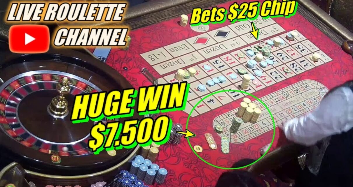 ?LIVE ROULETTE | ?HUGE WIN ? In Casino Las Vegas ? Sunday Session Exclusive ✅ 2023-03-12