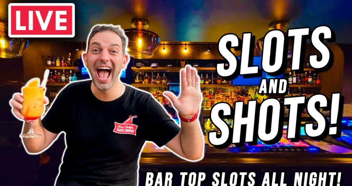 ? LIVE ? Slots N’ Shots in Vegas ? Sand Dollar Bar at Plaza