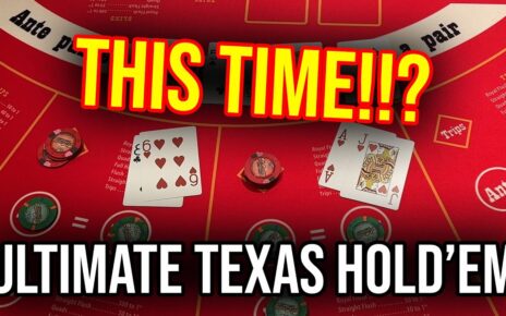 LIVE ULTIMATE TEXAS HOLD’EM! March 22nd 2023