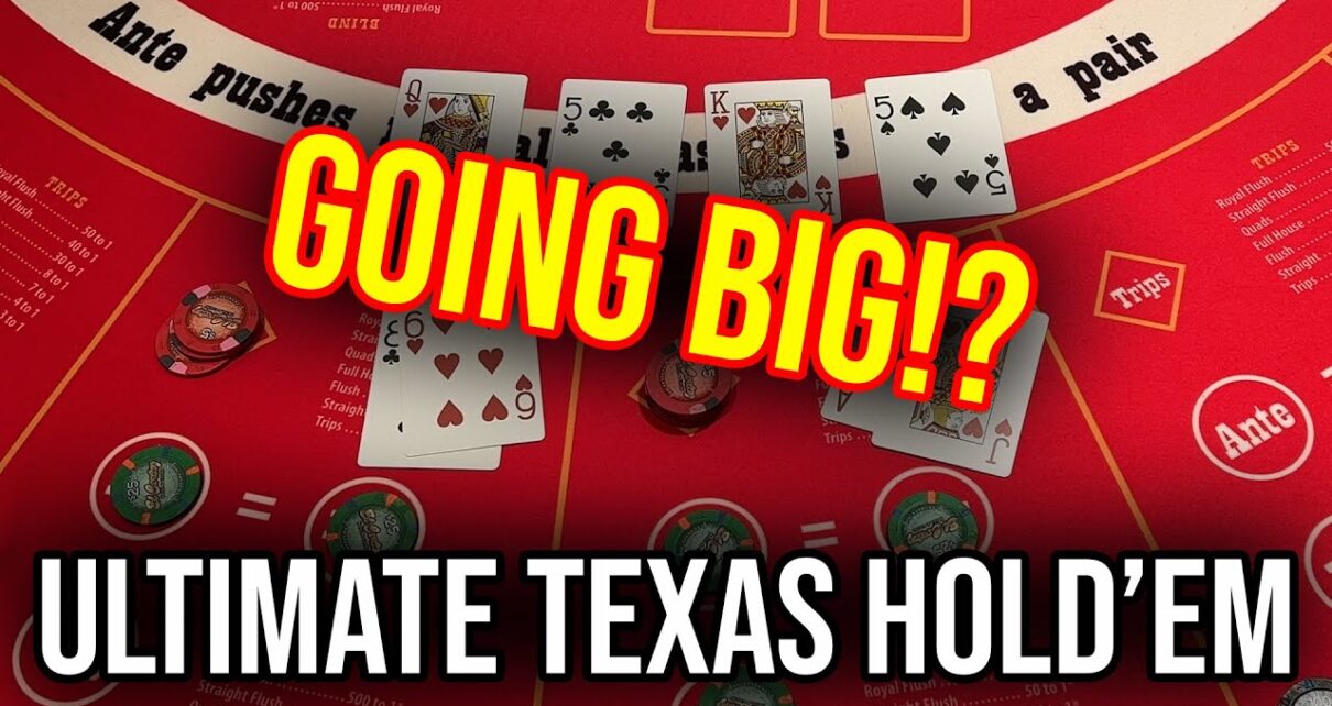 LIVE ULTIMATE TEXAS HOLD’EM! March 5th 2023